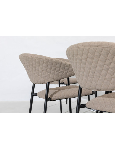 Melia LIKA-TEX® mocca | Luxusní zahradní křeslo | Doppler CZ