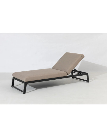 Melia LIKA-TEX® šedé | Luxusní zahradní lehátko | Doppler CZ