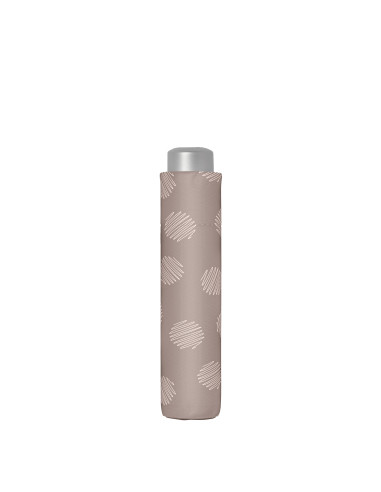 Mini Light Soul taupe | Dámský skládací deštník | Doppler CZ