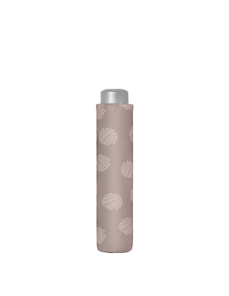 Mini Light Soul taupe | Dámský skládací deštník | Doppler CZ