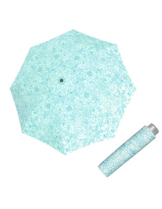 Mini Light Giardino blue | Dámský skládací deštník | Doppler CZ