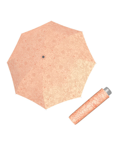Mini Light Giardino orange| Dámský skládací deštník | Doppler CZ