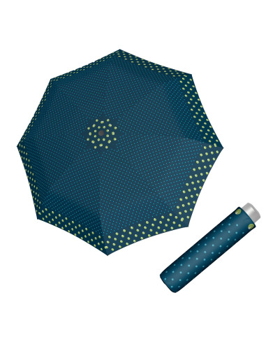 Mini Light Twinkle blue| Dámský skládací deštník | Doppler CZ