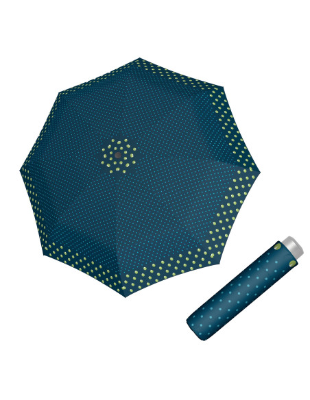 Mini Light Twinkle blue| Dámský skládací deštník | Doppler CZ
