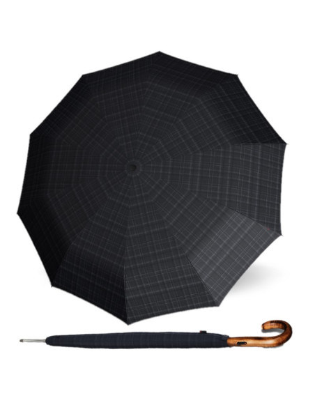 Knirps S770 Long prints check| pánský holový deštník | Doppler CZ