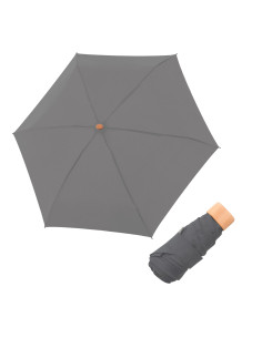 NATURE MINI Cork slate grey FSC® EKO deštník| Doppler CZ