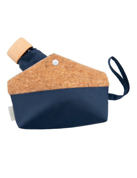 NATURE MINI Cork deep navy FSC® EKO deštník| Doppler CZ