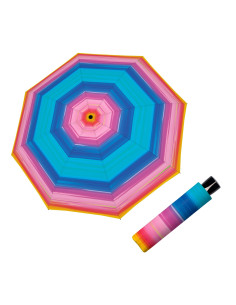 Fiber Mini Happy pink | Dámský skládací deštník | Doppler CZ