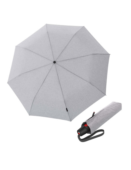 KNIRPS T.200 Medium Duomatic Melange grey | automatický deštník | DOPPLER  CZ
