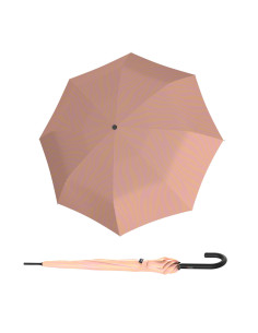 KNIRPS A.760 STICK AUTOMATIC Zebra Peach | Holový vystřelovací deštník | Doppler
