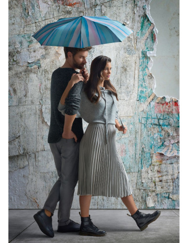 KNIRPS T.200 Medium Duomatic Soft Mint | automatický deštník | DOPPLER  CZ