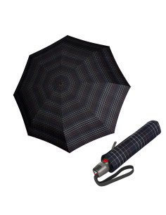 KNIRPS T.200 Check black | Plně automatický deštník | DOPPLER CZ