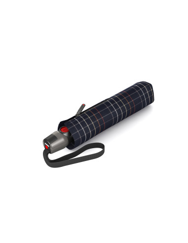 KNIRPS T.200 Check black | Plně automatický deštník | DOPPLER CZ
