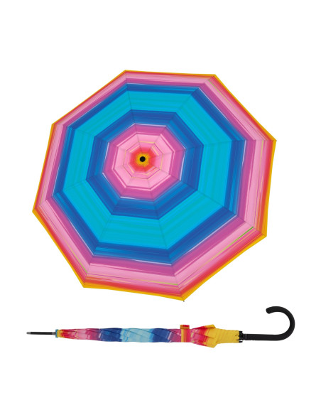 Fiber Flex Happy pink | Dámský holový deštník | Doppler CZ