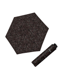 Fiber Havanna Spotlight Black | skládací deštník | Doppler CZ