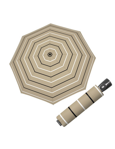 Fiber Magic Classy Sand  | Dámský skládací deštník | Doppler CZ