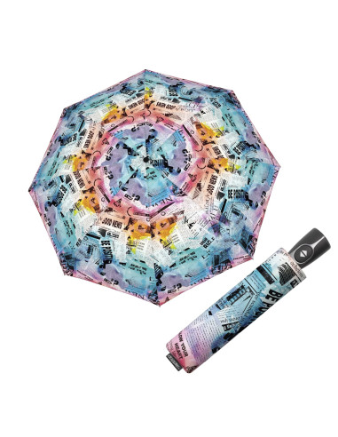 Fiber Magic Classy Blue  | Dámský skládací deštník | Doppler CZ