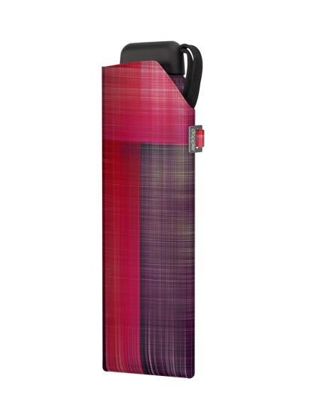 Carbonsteel Mini Slim Noble Check Pink | Dámský deštník | Doppler CZ