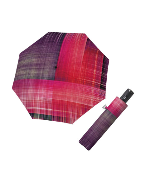 Carbonsteel Magic Noble Check pink | Dámský deštník | Doppler CZ