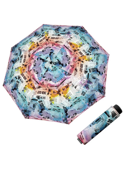 Fiber Fun Good news | Dámský/dětský skládací deštník | Doppler CZ