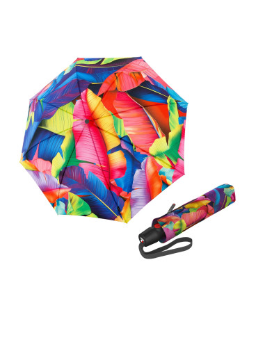 KNIRPS T.200 Medium Duomatic Palm Multicolor | automatický deštník | DOPPLER  CZ