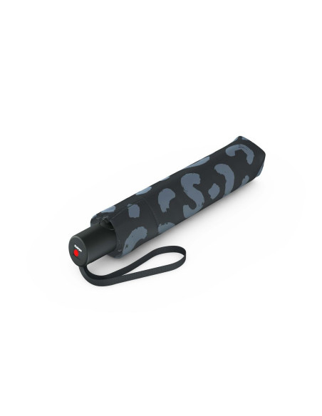 Knirps A 200 Medium Duomatic Cone Black - elegantní plnoautomatický deštník | Doppler CZ