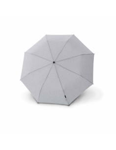 Knirps Chrome Matt Manual Melange Grey - elegantní skládací deštník | Doppler CZ 2