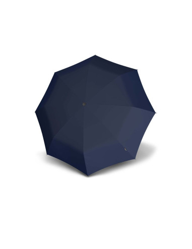 Knirps Chrome Matt Duomatic Navy - elegantní plně automatický deštník | Doppler CZ