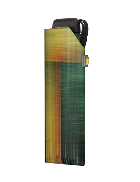 Carbonsteel Mini Slim Noble Check Gold | Dámský deštník | Doppler CZ