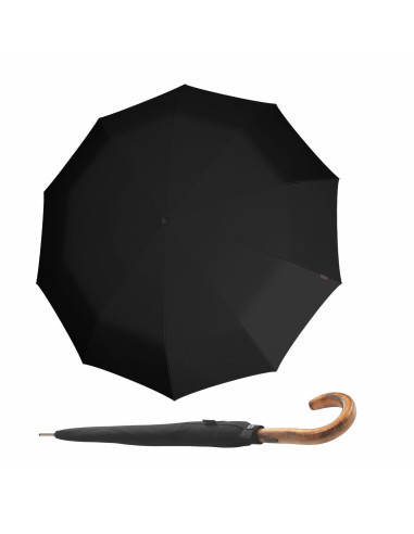 KNIRPS S.770 LONG BLACK  | pánský holový deštník | Doppler CZ