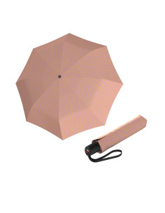 KNIRPS A.200 MEDIUM DUOMATIC Zebra Peach | plnoautomatický deštník | Doppler