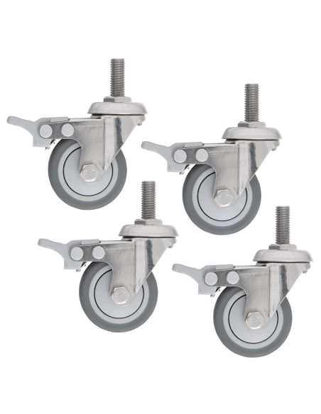 Sada 4 koleček pro žulové stojany řady LIFE | Doppler  CZ