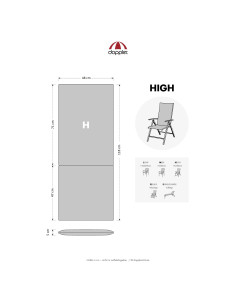 Polstry, sedáky na křesla a židle | Spot 6101 vysoký | Doppler CZ 2