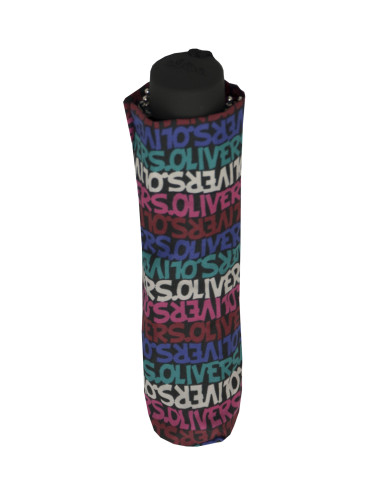 Oliver Enjoy Letter Stripe | Dámský skládací deštník | Doppler CZ